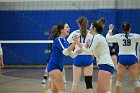 VB vs MHC  Wheaton Women's Volleyball vs Mount Holyoke College. - Photo by Keith Nordstrom : Wheaton, Volleyball, VB